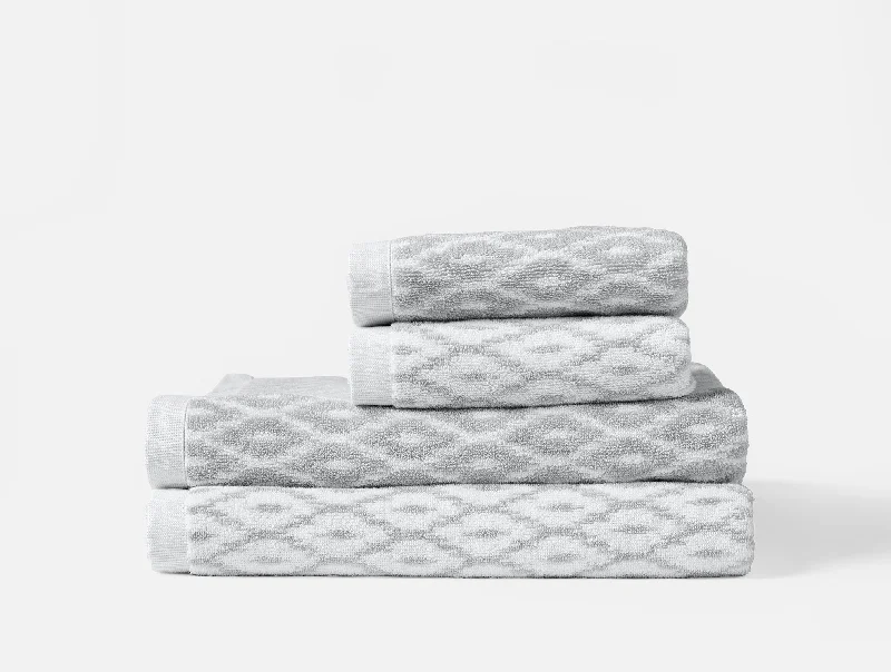 Soft and Fluffy Pillows for Bedroom ComfortStinson Organic Minimalist Towel Set of 4