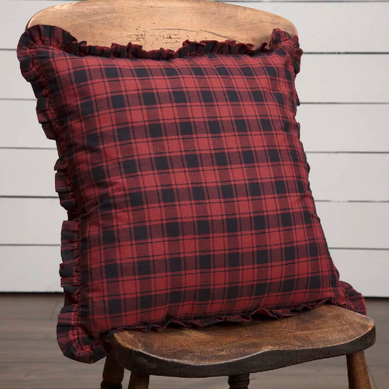 Feather Pillows for a Luxurious SleepCumberland Plaid Pillow 18 inch