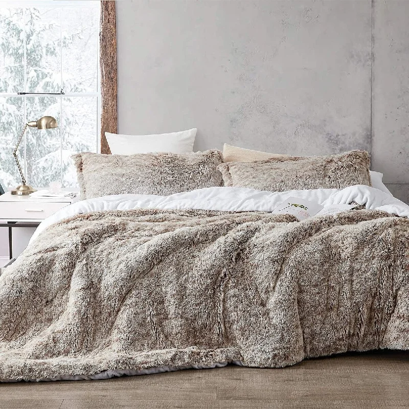 Microfiber - filled comforters that are lightweight and easy to care forAre You Kidding - Coma Inducer® Oversized Comforter Set - Frosted Taupe Microfiber - filled comforters that are lightweight and easy to care forAre You Kidding - Coma Inducer® Oversized Comforter Set - Frosted Taupe