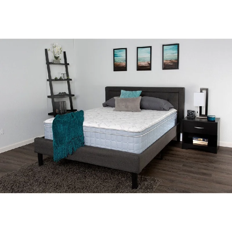 Bamboo - charcoal infused mattresses for odor absorptionShanna Blue and Off-White 12" Queen Mattress Bamboo - charcoal infused mattresses for odor absorptionShanna Blue and Off-White 12" Queen Mattress