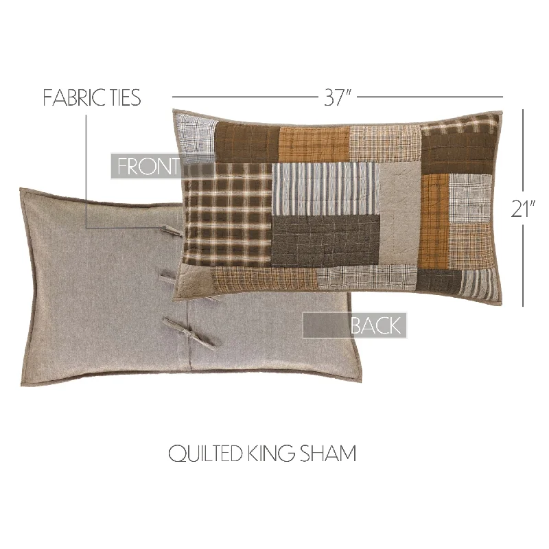 Bed skirts with a retro - style patternRory King Sham 21x37