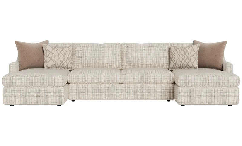 Gel - infused memory foam mattresses for cooler sleepDawn 3-Piece Sectional