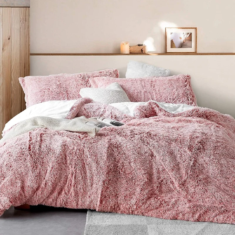 Wool - filled comforters with natural moisture - wicking and temperature - regulating featuresAre You Kidding - Coma Inducer® Oversized Comforter Set - Frosted Adobe Brick