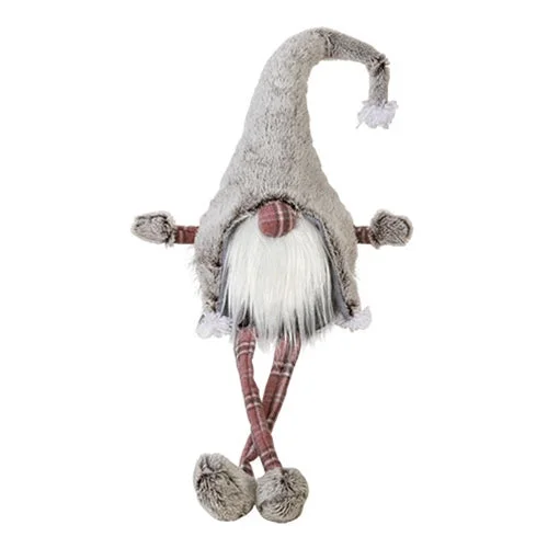 Bed skirts with a mermaid - themed printSitting Gnome w/Long Pink Legs