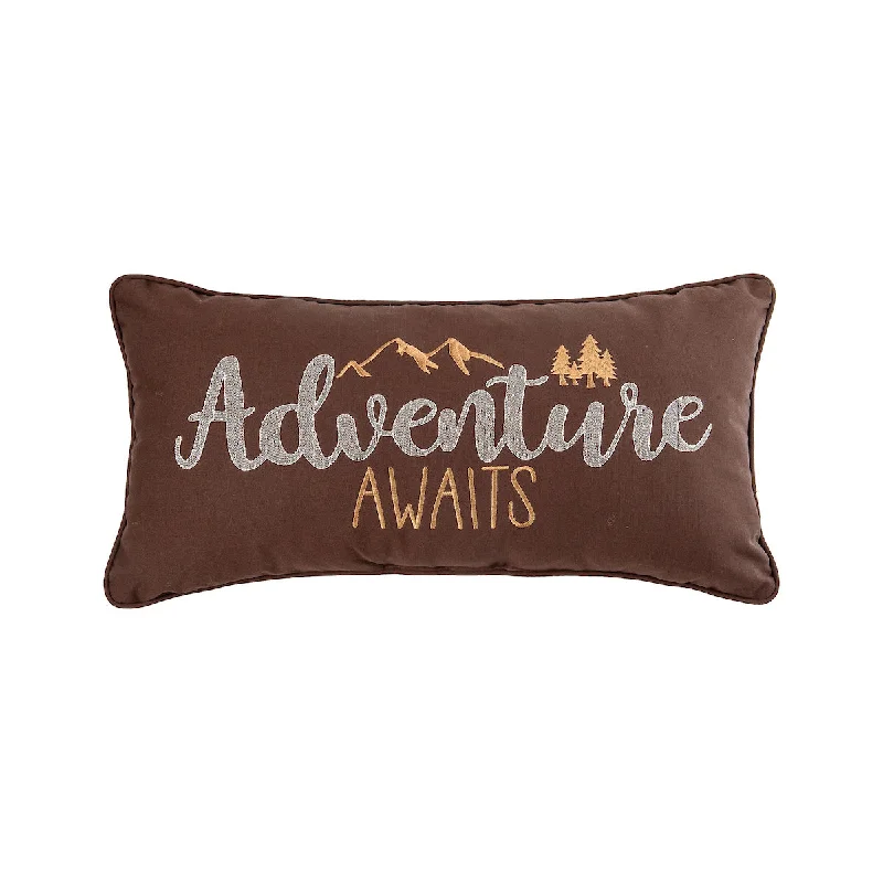 Square Pillows for Modern Home DecorAdventure Awaits Pillow