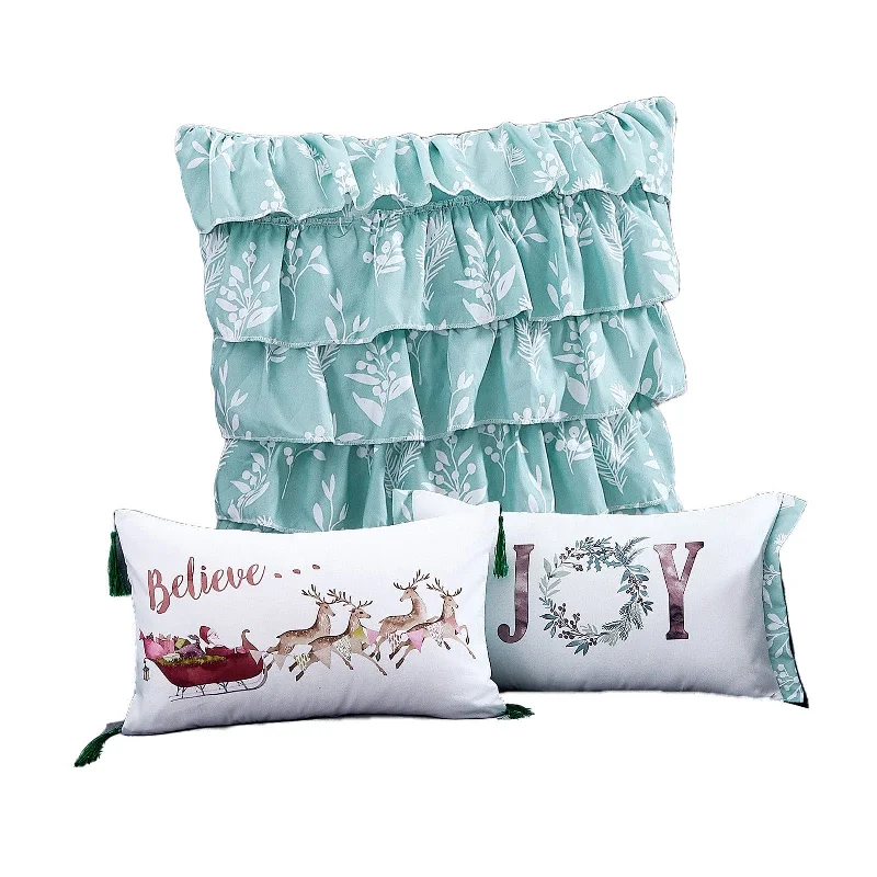 Orthopedic Pillows for Back Pain ReliefHappy Holidays 3-Piece Throw Pillow Set