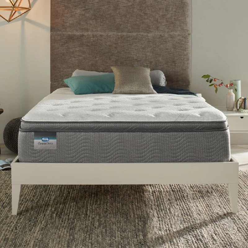 Latex mattresses with natural bounce and breathabilitySimmons Beautysleep Dana Point Pillow Top 14-inch Twin XL-size Plush Mattress Set - N/A Latex mattresses with natural bounce and breathabilitySimmons Beautysleep Dana Point Pillow Top 14-inch Twin XL-size Plush Mattress Set - N/A