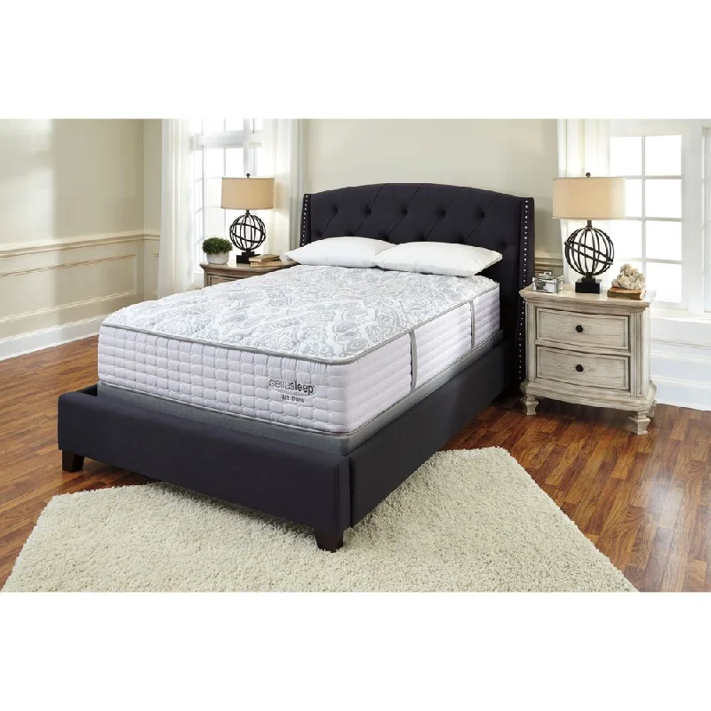 Bamboo - charcoal infused mattresses for odor absorptionSierra Sleep Mattresses by Ashley Mount Dana Plush-top Queen-size Mattress and Low-profile Foundation Bamboo - charcoal infused mattresses for odor absorptionSierra Sleep Mattresses by Ashley Mount Dana Plush-top Queen-size Mattress and Low-profile Foundation