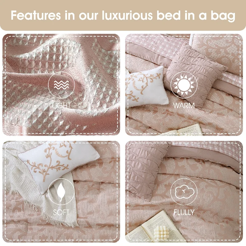 Queen - size comforters for standard queen - sized mattressesNanshing Neva 14 Piece Paisley Jacquard Comforter Set Queen - size comforters for standard queen - sized mattressesNanshing Neva 14 Piece Paisley Jacquard Comforter Set