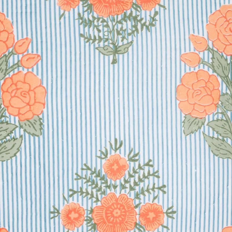 Cooling Pillows for Hot SleepersBipin Tangerine Quilt Swatch