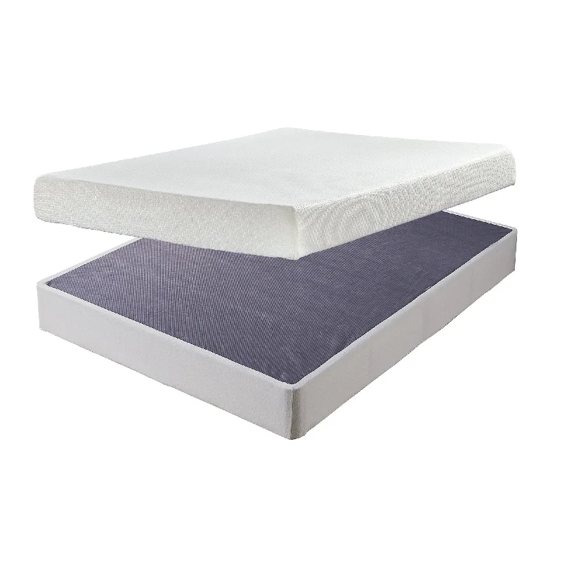Polyester - foam mattresses for budget - friendly optionsSignature Design by Ashley Chime 8 Inch Memory Foam White 2-Piece King Mattress Package Polyester - foam mattresses for budget - friendly optionsSignature Design by Ashley Chime 8 Inch Memory Foam White 2-Piece King Mattress Package