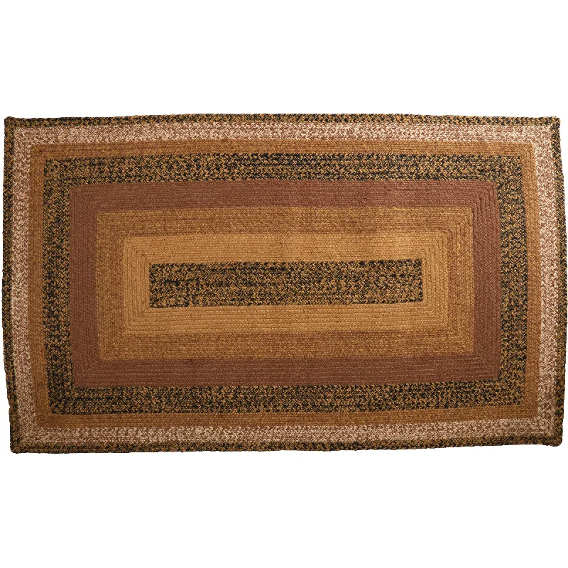 Bed skirts with a retro - style patternKettle Grove Jute Rug Rect w/ Pad 36x60