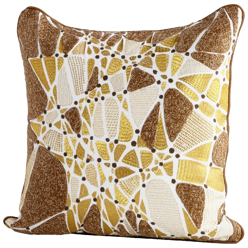 Cotton Pillows for Natural ComfortCyan Design 09421-1 Pillow Cover