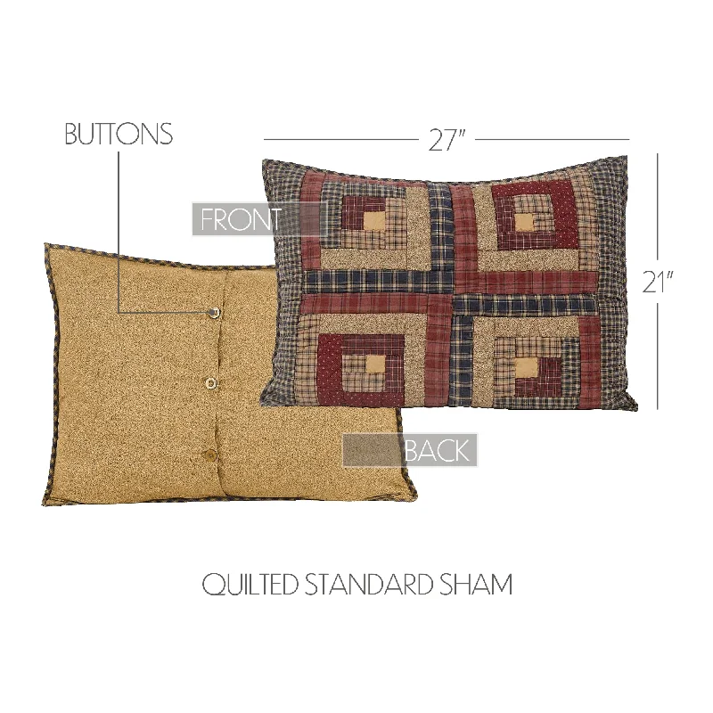 Bed skirts with a bohemian - inspired patternMillsboro Standard Sham 21x27