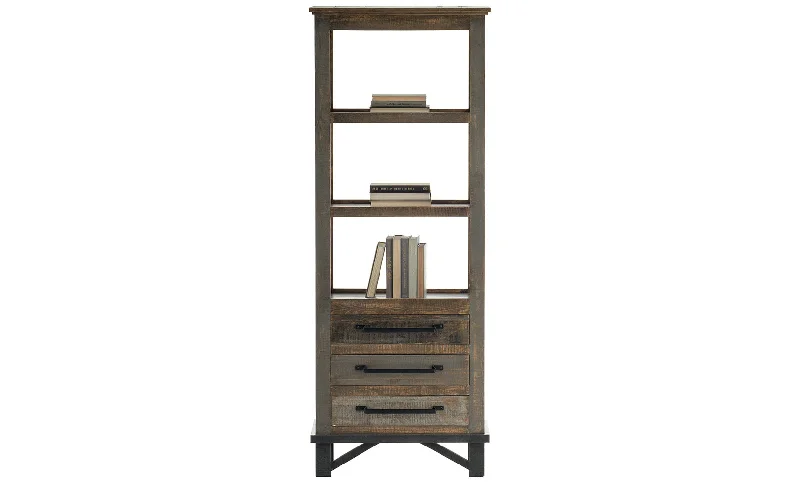 Innerspring mattresses with coil counts for supportLoft Brown Bookcase