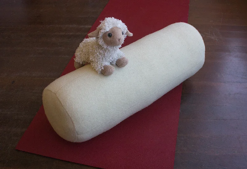 Plush Pillows for a Cozy BedWool Yoga Bolster