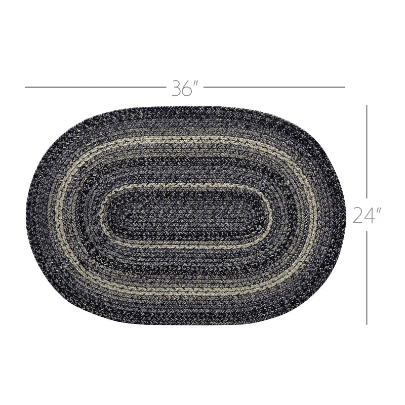 Bed skirts with a soft fleece lining for added comfortSawyer Mill Black White Jute Rug Oval w/ Pad 24x36 Bed skirts with a soft fleece lining for added comfortSawyer Mill Black White Jute Rug Oval w/ Pad 24x36