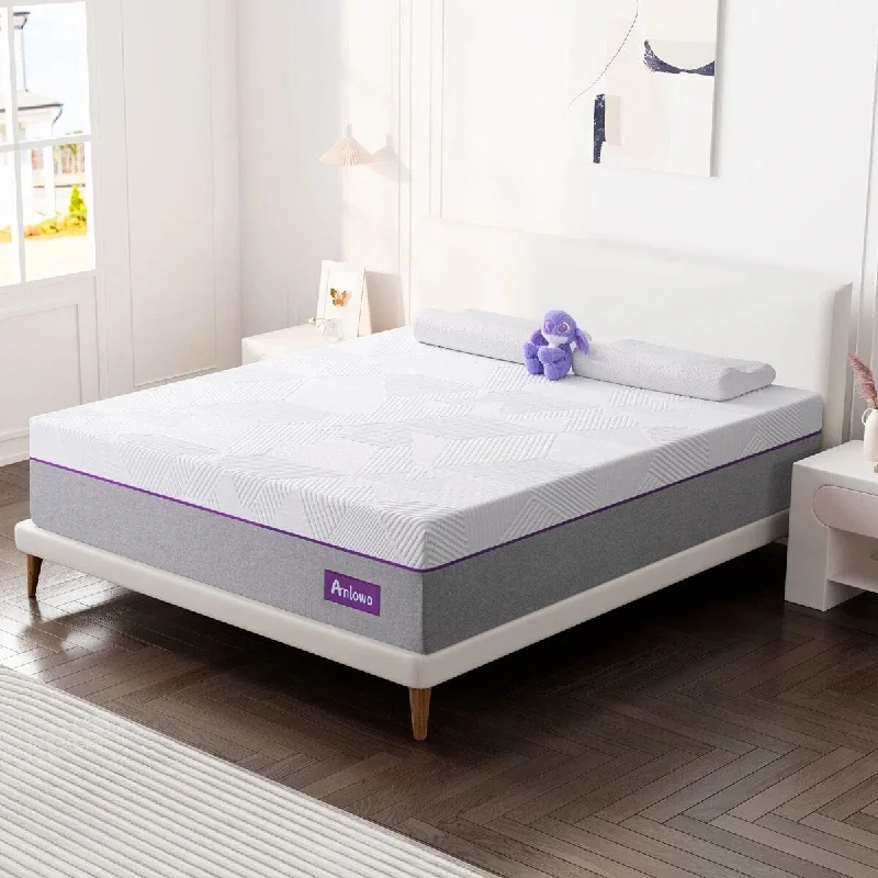 Wool - filled mattresses for natural insulation and moisture - wicking10'' Medium Gel Memory Foam Mattress Wool - filled mattresses for natural insulation and moisture - wicking10'' Medium Gel Memory Foam Mattress