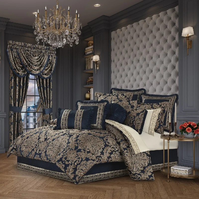 Latex - filled comforters with a bouncy texture and good supportJ. Queen New York Monte Carlo Comforter Set Latex - filled comforters with a bouncy texture and good supportJ. Queen New York Monte Carlo Comforter Set