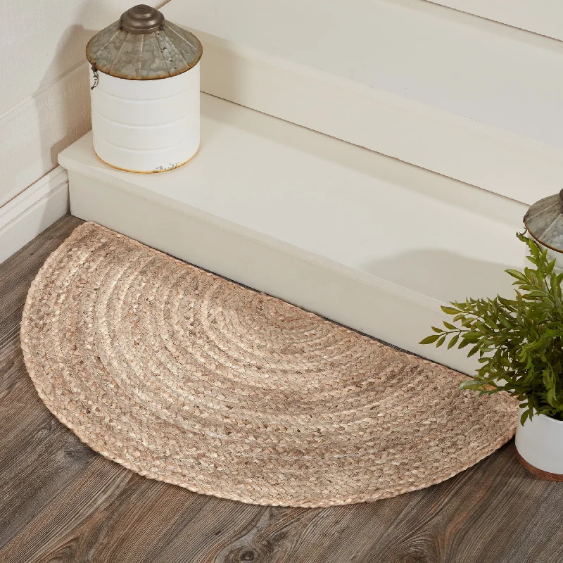 Bed skirts with a geometric cut - out designNatural Jute Rug Half Circle w/ Pad 16.5x33 Bed skirts with a geometric cut - out designNatural Jute Rug Half Circle w/ Pad 16.5x33
