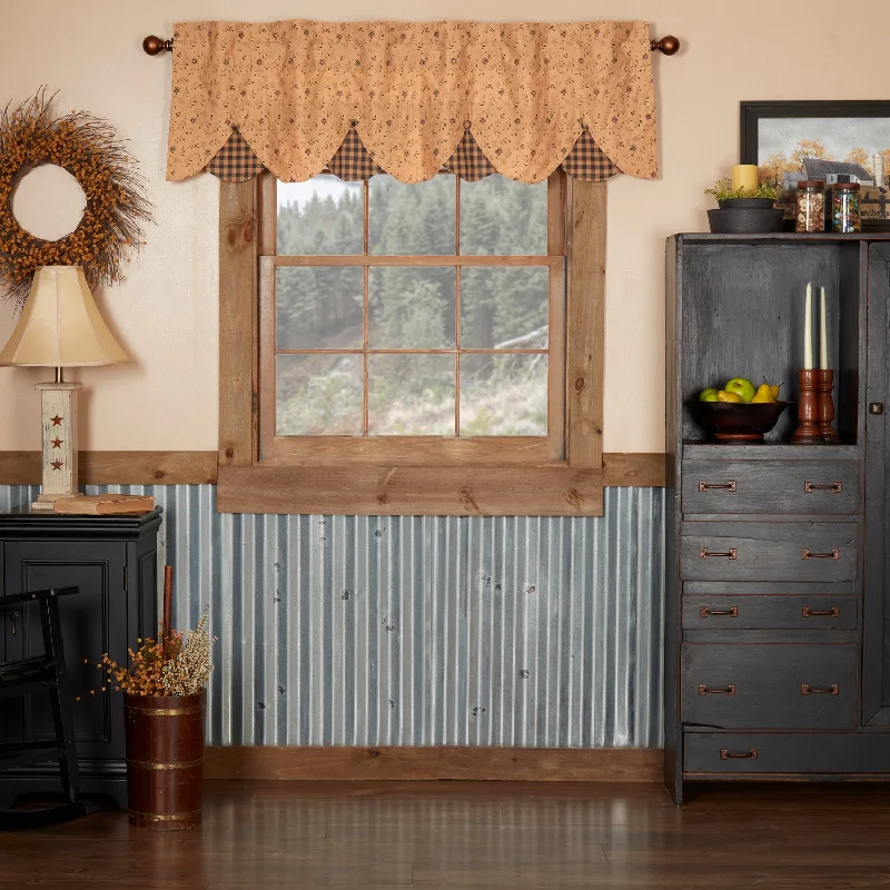 Bed skirts with a country - style patternMaisie Valance 18x60