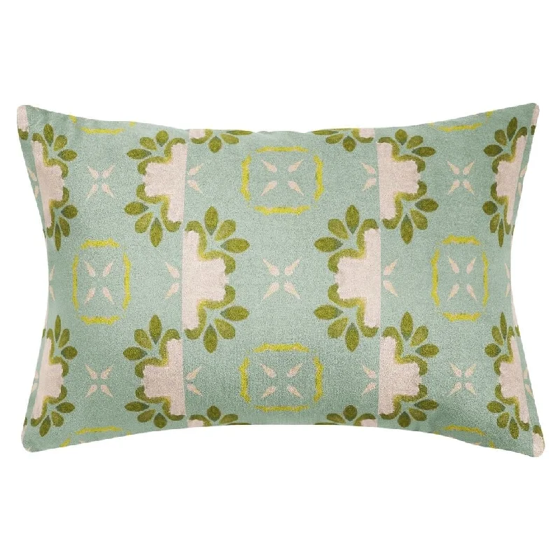 Velvet Pillows for a Touch of ElegancePrimrose Blue 14x20 Pillow