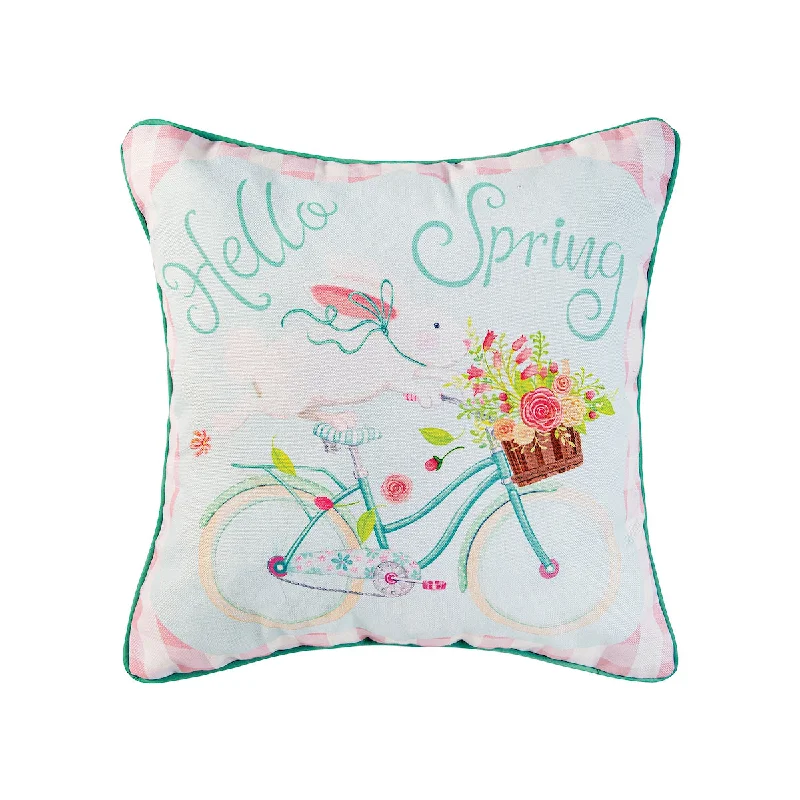 Travel Pillows for Long JourneysHello Spring Pillow