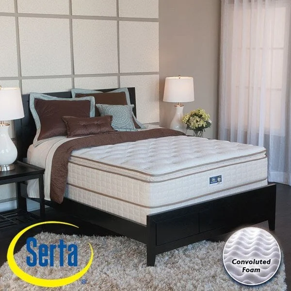 Queen - size mattresses for couples and standard bedroomsSerta Bristol Way Pillow Top Queen-size Mattress and Box Spring Set Queen - size mattresses for couples and standard bedroomsSerta Bristol Way Pillow Top Queen-size Mattress and Box Spring Set