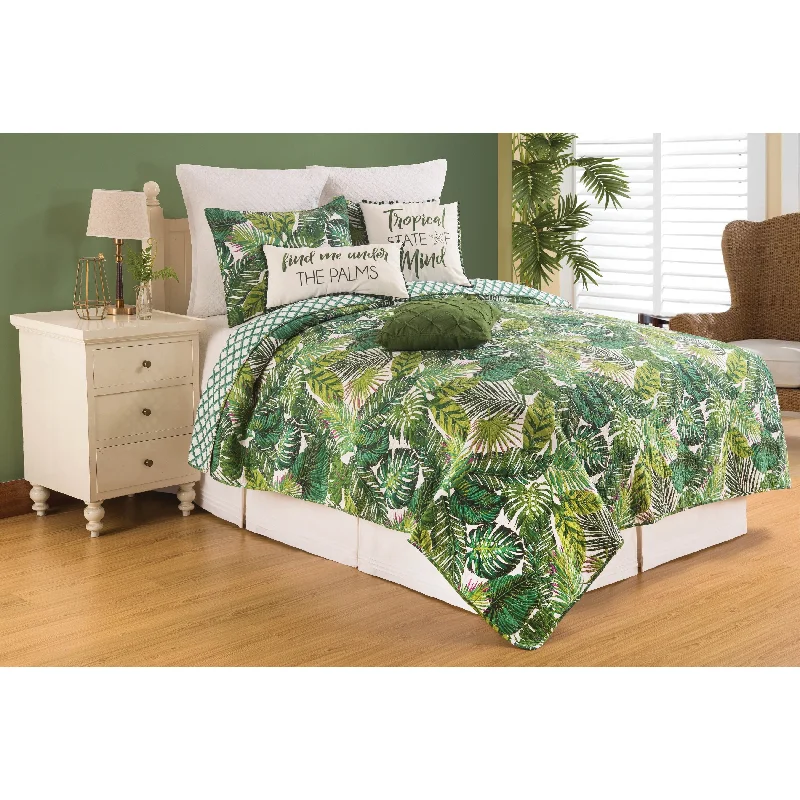 Latex - filled comforters with a bouncy texture and good supportWaialea Bay Twin Quilt Set Latex - filled comforters with a bouncy texture and good supportWaialea Bay Twin Quilt Set