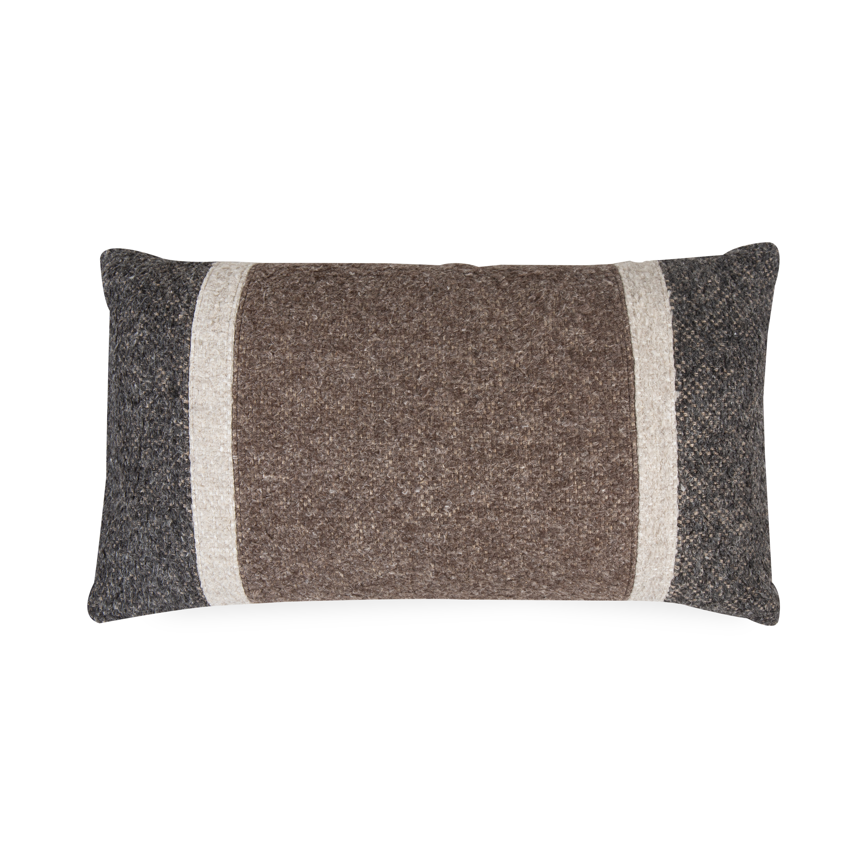 Round Pillows for Boho-Style InteriorsTwo Tone Woven Pillow