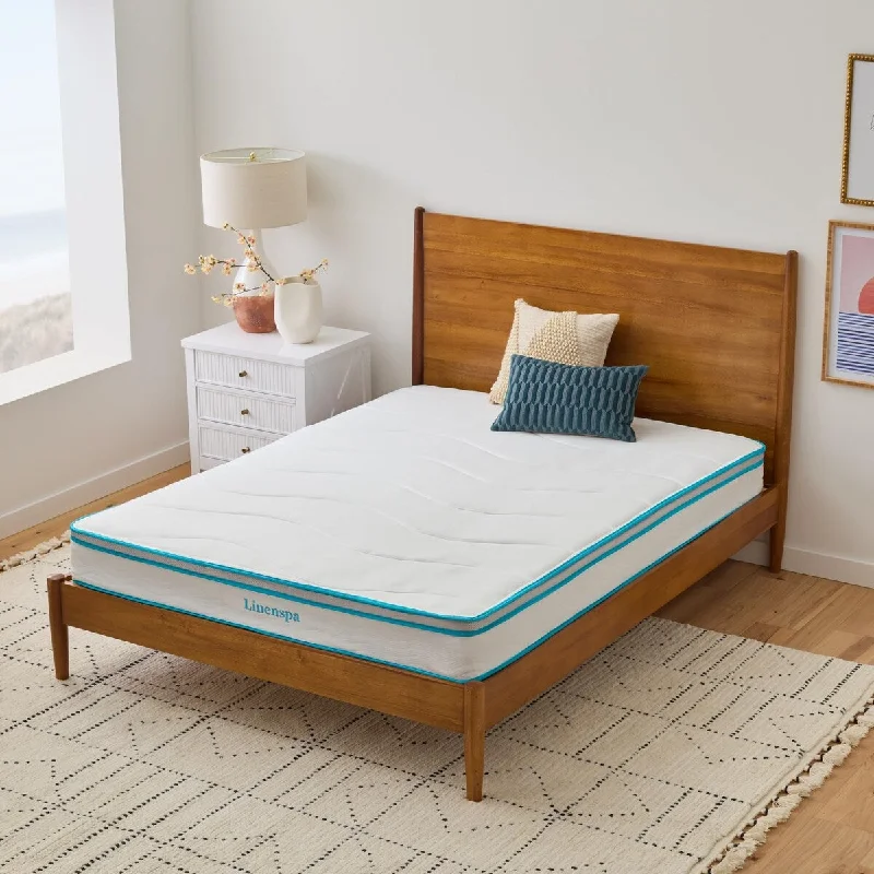 Bamboo - charcoal infused mattresses for odor absorption8 Inch Memory Foam and Spring Hybrid Mattress - Medium Firm Feel - Bed in a Box - Comfort and Adaptive Support -Queen Size Bamboo - charcoal infused mattresses for odor absorption8 Inch Memory Foam and Spring Hybrid Mattress - Medium Firm Feel - Bed in a Box - Comfort and Adaptive Support -Queen Size