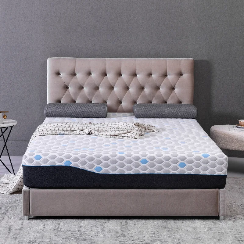 Queen - size mattresses for couples and standard bedrooms10 Inch Twin Size Memory Foam Mattress, Mattress in A Box, Gel Memory Foam Infused Bamboo Charcoal, CertiPUR-US Certified Queen - size mattresses for couples and standard bedrooms10 Inch Twin Size Memory Foam Mattress, Mattress in A Box, Gel Memory Foam Infused Bamboo Charcoal, CertiPUR-US Certified