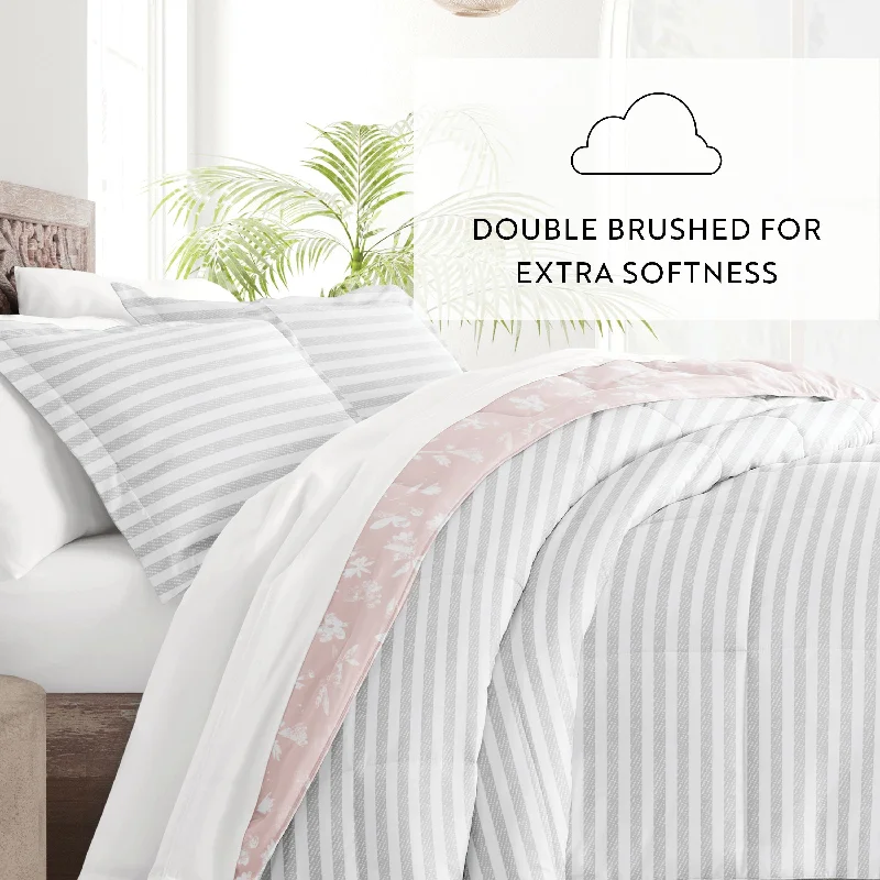 Down - filled comforters for supreme warmth and lightnessBecky Cameron Premium Pressed Flowers Reversible Comforter Set Down - filled comforters for supreme warmth and lightnessBecky Cameron Premium Pressed Flowers Reversible Comforter Set