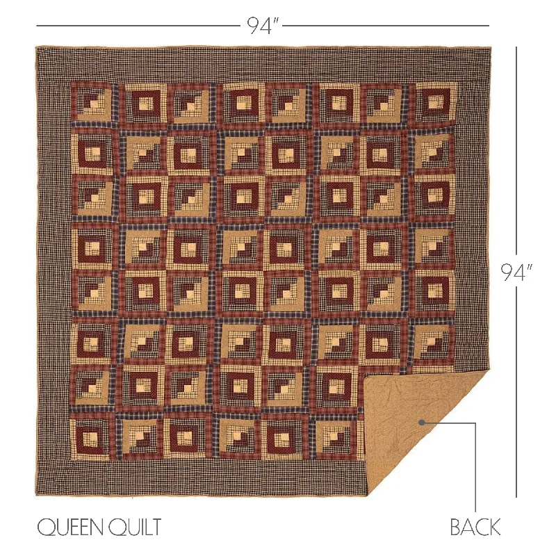 Bed skirts with a wrinkle - resistant fabricMillsboro Queen Quilt 94Wx94L
