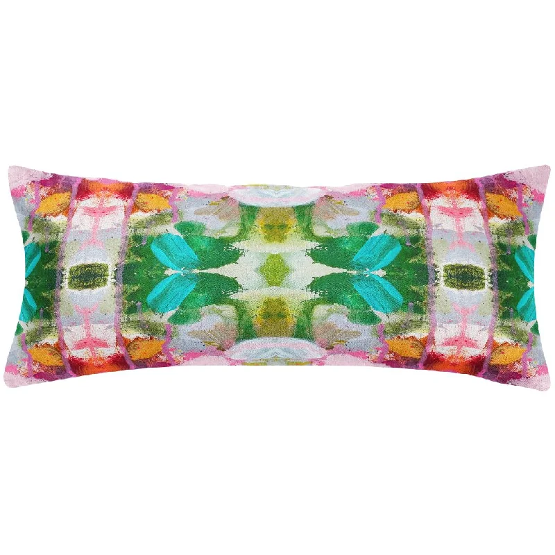 Down Alternative Pillows for Ethical ChoicesNamaste Pink 14x36 Pillow