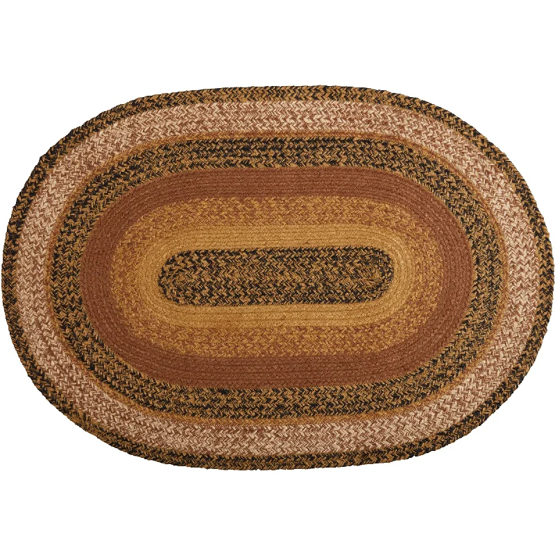 Twin - size bed skirts for a single bedKettle Grove Jute Rug Oval w/ Pad 24x36