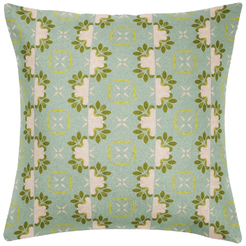 Plush Pillows for a Cozy BedPrimrose Blue 26x26 Pillow