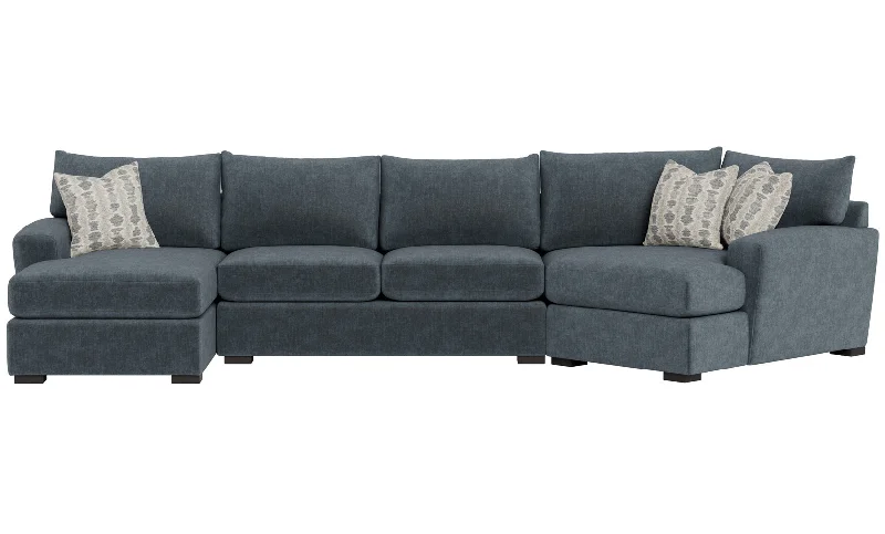 Bamboo - charcoal infused mattresses for odor absorptionJoy 3-Piece Sectional