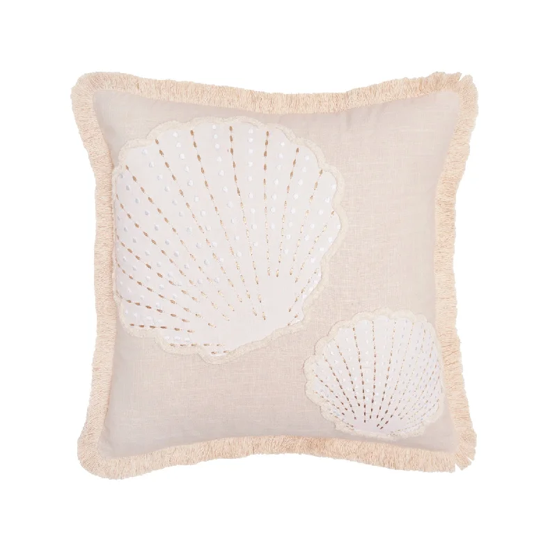 Kids Pillows with Fun DesignsGolden Coast Scallop Shells Pillow