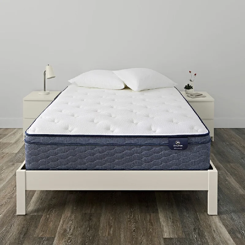 Polyester - foam mattresses for budget - friendly optionsSerta SleepTrue 13-inch Alverson II Euro Top Plush Innerspring Mattress Set Polyester - foam mattresses for budget - friendly optionsSerta SleepTrue 13-inch Alverson II Euro Top Plush Innerspring Mattress Set