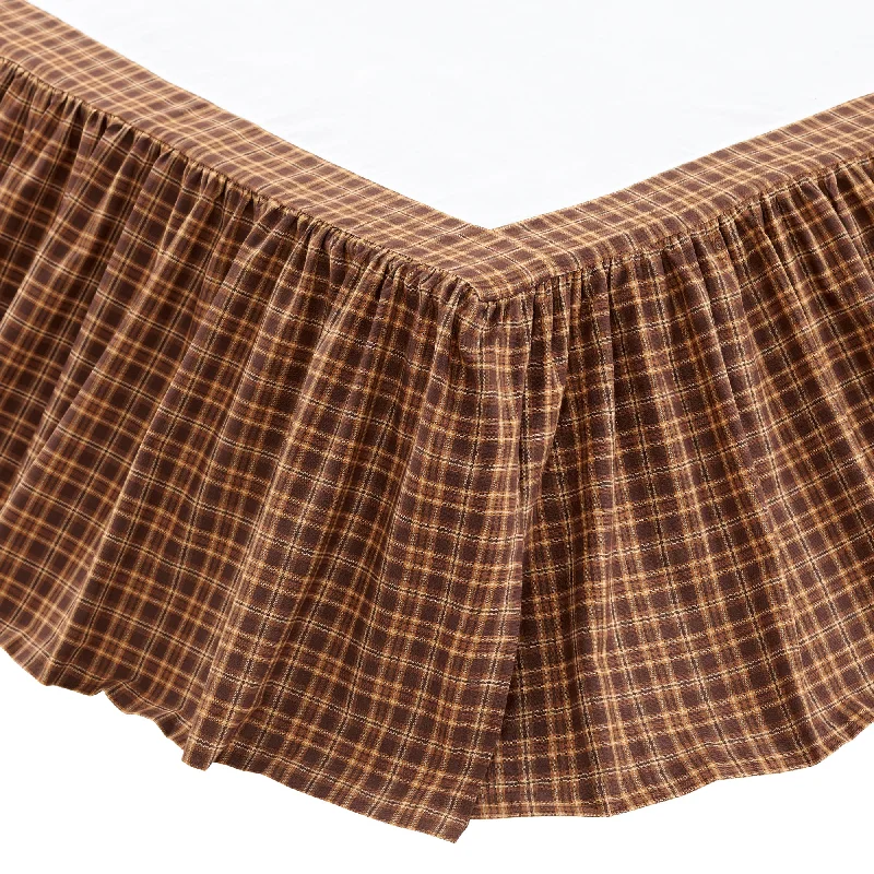 Bed skirts with a scalloped hem for a charming detailPrescott Queen Bed Skirt 60x80x16 Bed skirts with a scalloped hem for a charming detailPrescott Queen Bed Skirt 60x80x16