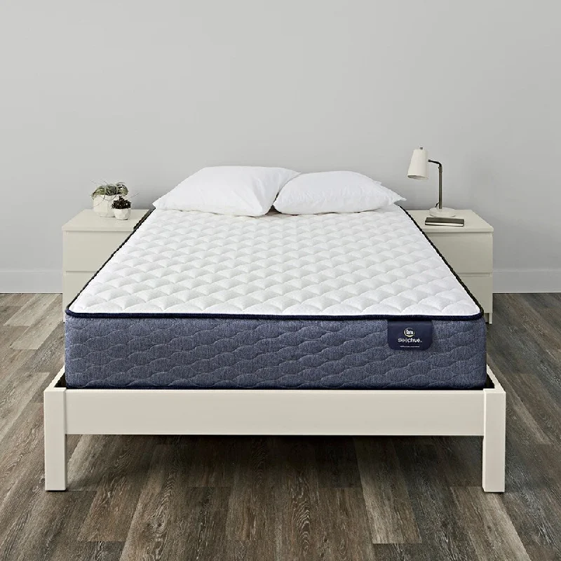 Gel - infused memory foam mattresses for cooler sleepSerta SleepTrue 11.5-inch Alverson II Firm Innerspring Mattress Set Gel - infused memory foam mattresses for cooler sleepSerta SleepTrue 11.5-inch Alverson II Firm Innerspring Mattress Set