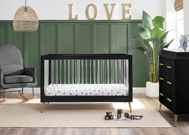Hybrid mattresses combining foam and innerspring technologySloane 4-in-1 Acrylic Convertible Crib Hybrid mattresses combining foam and innerspring technologySloane 4-in-1 Acrylic Convertible Crib