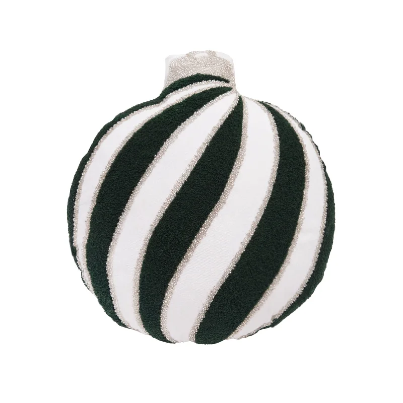Orthopedic Pillows for Back Pain ReliefGreen Ornament Shaped Pillow