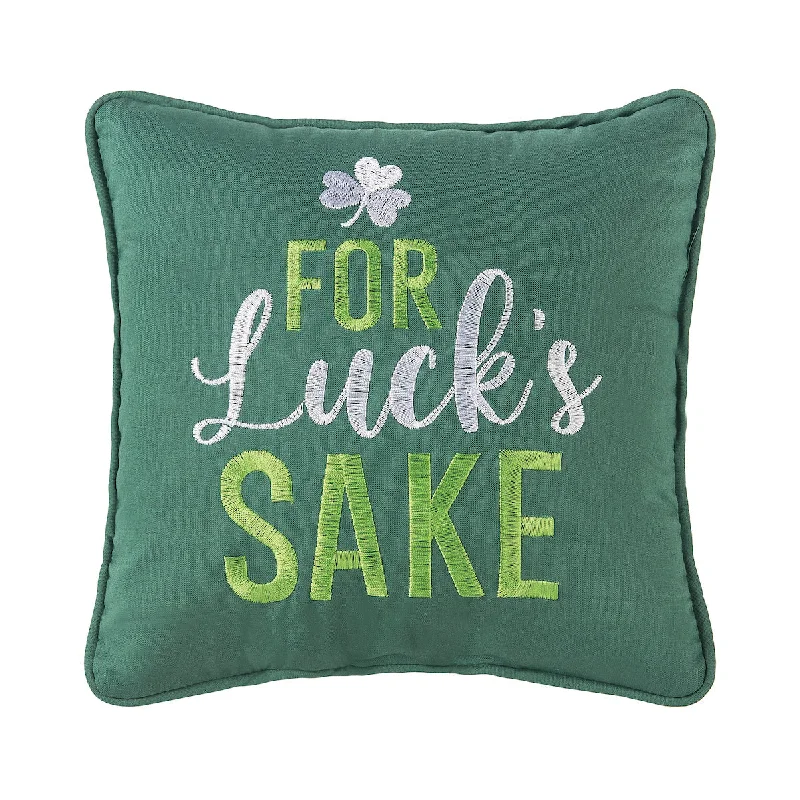 Soft and Fluffy Pillows for Bedroom ComfortFor Luck's Sake Mini Pillow