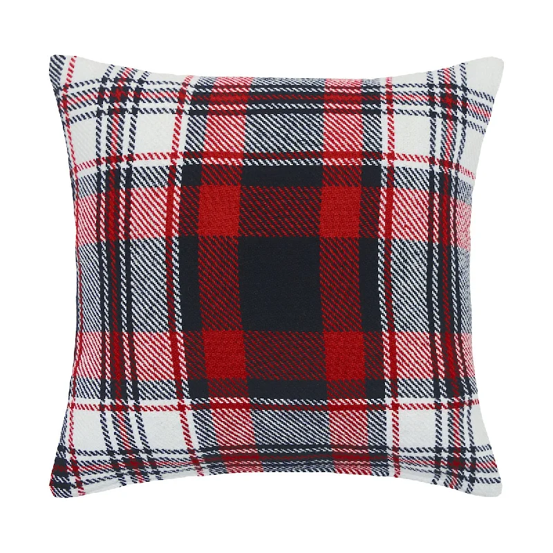Silk Pillows for Smooth Skin and HairFireside Plaid Pillow