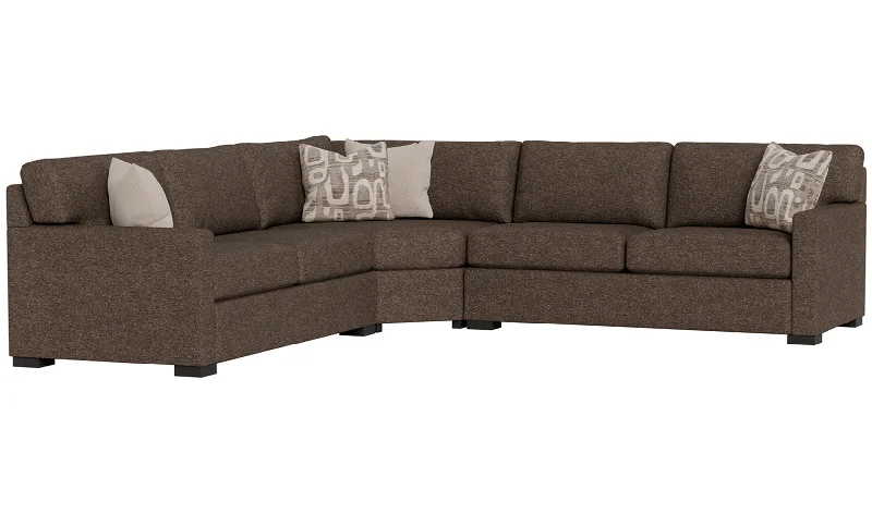 Latex mattresses with natural bounce and breathabilityGregory 3-Piece Sectional