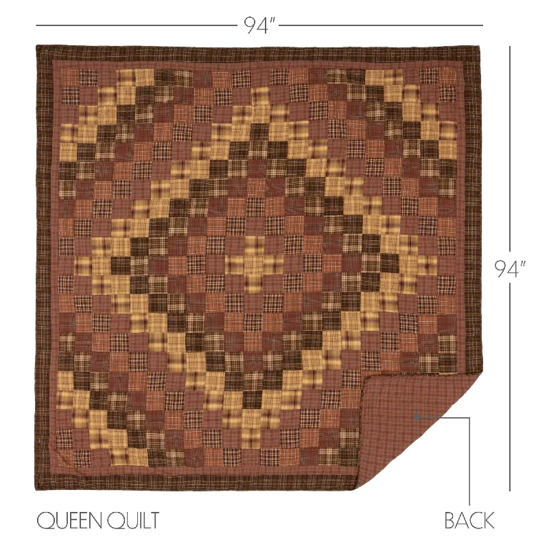 Linen bed skirts for a natural and rustic feelPrescott Queen Quilt 94Wx94L