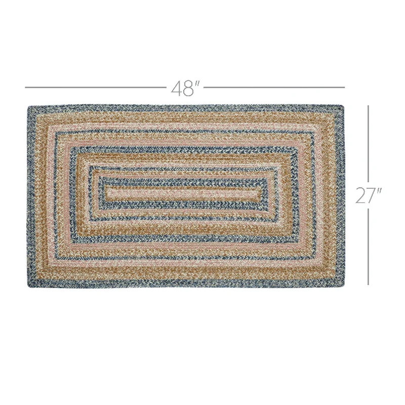 Bed skirts with a Christmas - themed patternKaila Jute Rug Rect w/ Pad 27x48