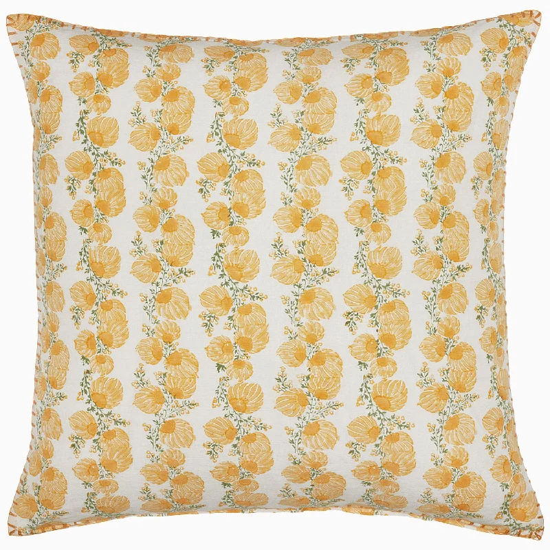 Velvet Pillows for a Touch of EleganceMahin Marigold Decorative Pillow